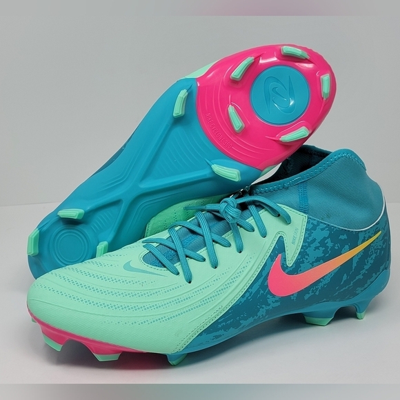 Nike Vapor Edge 360 VC Football Cleat Lime Blast Black FQ8764-300 Men Size 9 New - Picture 1 of 9